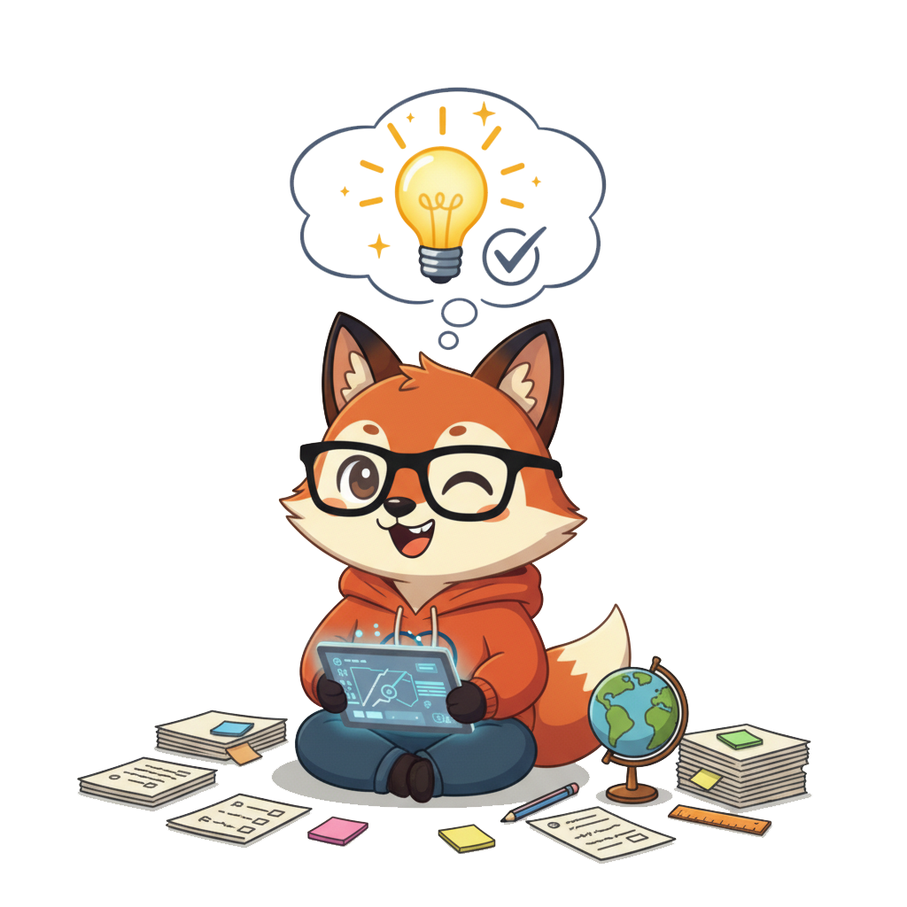 Orvi having a bright idea